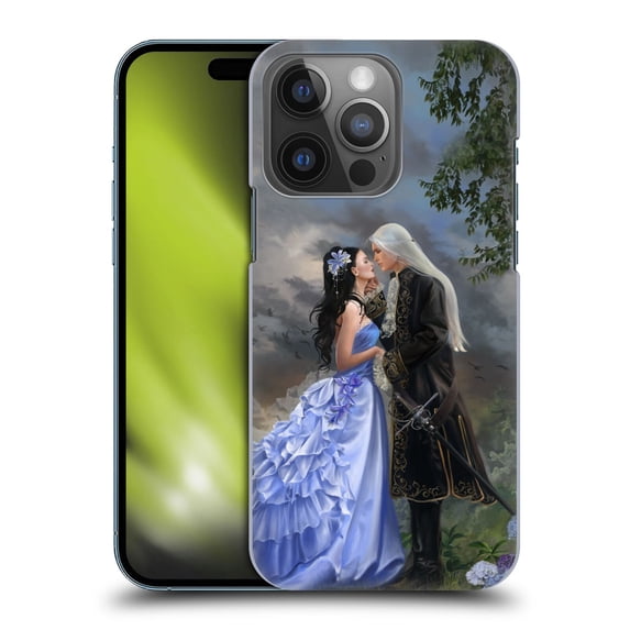 Head Case Designs Officially Licensed Nene Thomas Deep Forest Victorian Lovers In Garden Hard Back Case Compatible with Apple iPhone 14 Pro