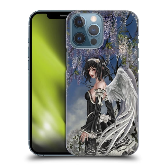 Head Case Designs Officially Licensed Nene Thomas Gothic Angel And Flowers Anime Fairy Hard Back Case Compatible with Apple iPhone 13 Pro Max