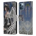 thumbnail image 1 of Head Case Designs Officially Licensed Nene Thomas Gothic Angel And Flowers Anime Fairy Leather Book Wallet Case Cover Compatible with Apple iPhone 12 / iPhone 12 Pro, 1 of 6
