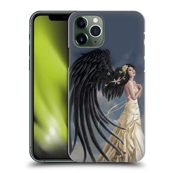 Head Case Designs Officially Licensed Nene Thomas Gothic Citrine Chrysanthemum Angel Hard Back Case Compatible with Apple iPhone 11 Pro