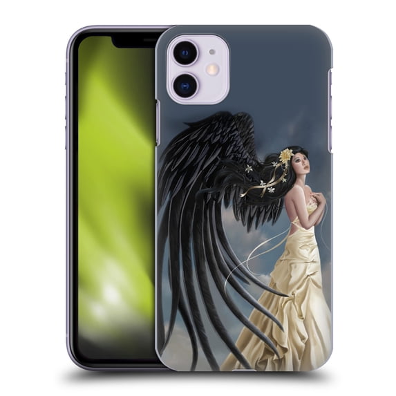 Head Case Designs Officially Licensed Nene Thomas Gothic Citrine Chrysanthemum Angel Hard Back Case Compatible with Apple iPhone 11