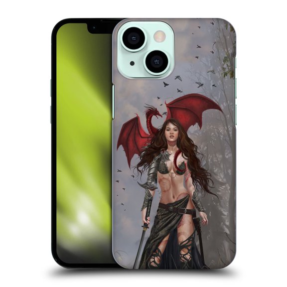 Head Case Designs Officially Licensed Nene Thomas Gothic Dragon Witch Warrior Sword Hard Back Case Compatible with Apple iPhone 13 Mini