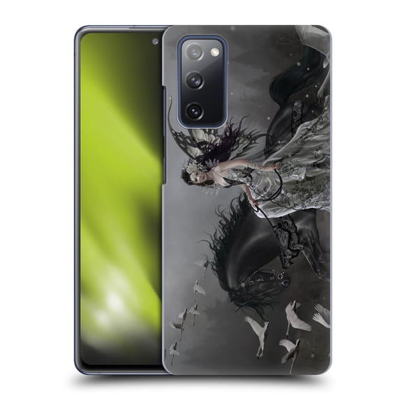 Head Case Designs Officially Licensed Nene Thomas Gothic Fairy On Horse with Swans Hard Back Case Compatible with Samsung Galaxy S20 FE / 5G