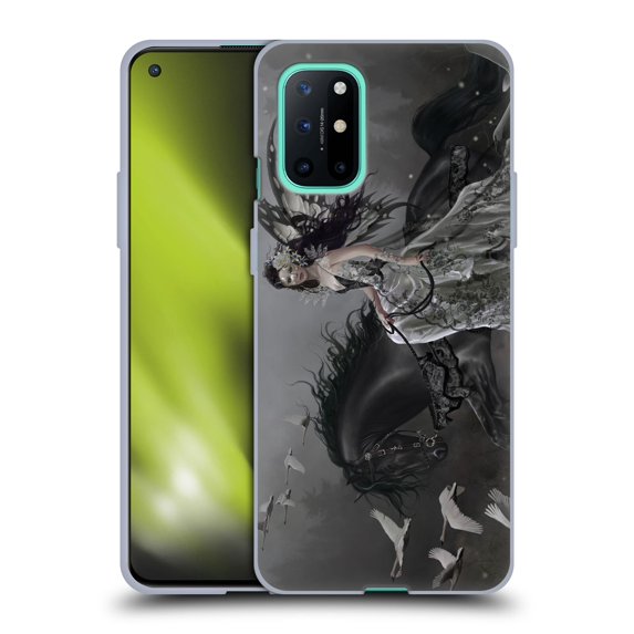 Head Case Designs Officially Licensed Nene Thomas Gothic Fairy On Horse with Swans Soft Gel Case Compatible with OnePlus 8T 5G