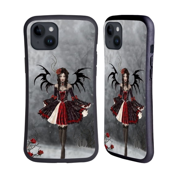 Head Case Designs Officially Licensed Nene Thomas Gothic Princess Hybrid Case Compatible with Apple iPhone 15 Plus