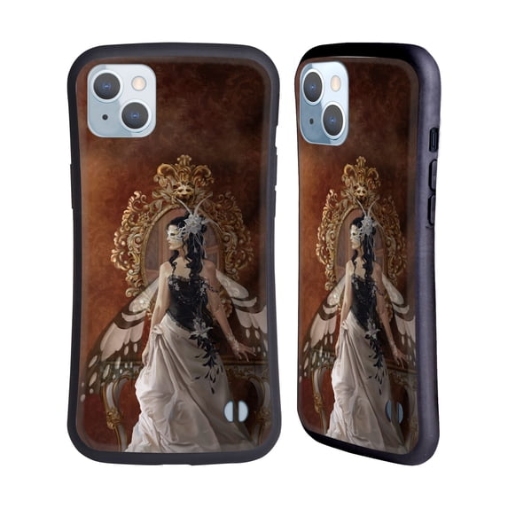 Head Case Designs Officially Licensed Nene Thomas Gothic Promises Wedding Dress Fairy Hybrid Case Compatible with Apple iPhone 14 Plus