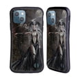 thumbnail image 1 of Head Case Designs Officially Licensed Nene Thomas Gothic Skull Queen Of Havoc Dragon Hybrid Case Compatible with Apple iPhone 13, 1 of 7