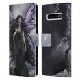 thumbnail image 1 of Head Case Designs Officially Licensed Nene Thomas Gothic Storm Fairy with Lightning Leather Book Wallet Case Cover Compatible with Samsung Galaxy S10+ / S10 Plus, 1 of 6