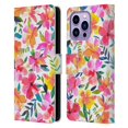 thumbnail image 1 of Head Case Designs Officially Licensed Ninola Floral Hibiscus Leather Book Wallet Case Cover Compatible with Apple iPhone 14 Pro Max, 1 of 6