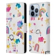 thumbnail image 1 of Head Case Designs Officially Licensed Ninola Watercolor Patterns Sky Kids Fantasy Leather Book Wallet Case Cover Compatible with Apple iPhone 13 Pro, 1 of 6
