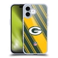 thumbnail image 1 of Head Case Designs NFL Green Bay Packers Artwork Stripes Soft Gel Case for Apple iPhone 16, 1 of 7