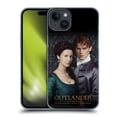 thumbnail image 1 of Head Case Designs Officially Licensed Outlander Portraits Claire & Jamie Hard Back Case Compatible with Apple iPhone 15 Plus, 1 of 7
