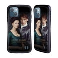 thumbnail image 1 of Head Case Designs Officially Licensed Outlander Portraits Claire & Jamie Hybrid Case Compatible with Apple iPhone 13, 1 of 7