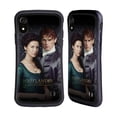 thumbnail image 1 of Head Case Designs Officially Licensed Outlander Portraits Claire & Jamie Hybrid Case Compatible with Apple iPhone XR, 1 of 7