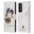 thumbnail image 1 of Head Case Designs Officially Licensed Outlander Portraits Claire & Jamie Kiss Leather Book Wallet Case Cover Compatible with Samsung Galaxy S23+ 5G, 1 of 6