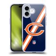 thumbnail image 1 of Head Case Designs NFL Chicago Bears Logo Stripes Soft Gel Case for Apple iPhone 16, 1 of 7