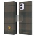 thumbnail image 1 of Head Case Designs Officially Licensed Outlander Tartans Cocknammon Leather Book Wallet Case Cover Compatible with Apple iPhone 11, 1 of 6