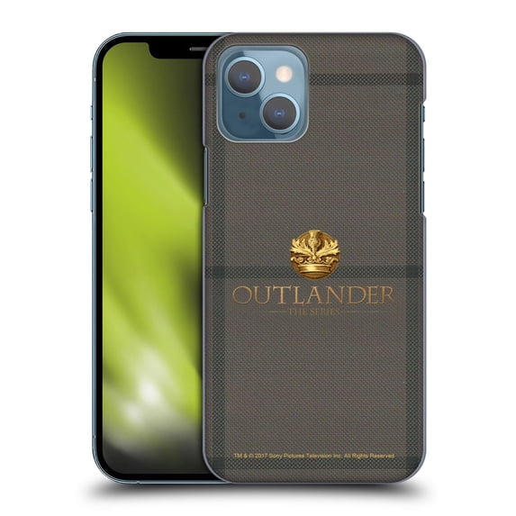 Head Case Designs Officially Licensed Outlander Tartans Craigh Na Dun Hard Back Case Compatible with Apple iPhone 13