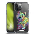 thumbnail image 1 of Head Case Designs Officially Licensed P.D. Moreno Animals II Marvin The Westie Dog Soft Gel Case Compatible with Apple iPhone 14 Pro, 1 of 7