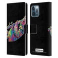 thumbnail image 1 of Head Case Designs Officially Licensed P.D. Moreno Animals Sloth Leather Book Wallet Case Cover Compatible with Apple iPhone 12 Pro Max, 1 of 6