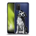 thumbnail image 1 of Head Case Designs Officially Licensed P.D. Moreno Black And White Dogs Border Collie Soft Gel Case Compatible with Samsung Galaxy A03s (2021), 1 of 7
