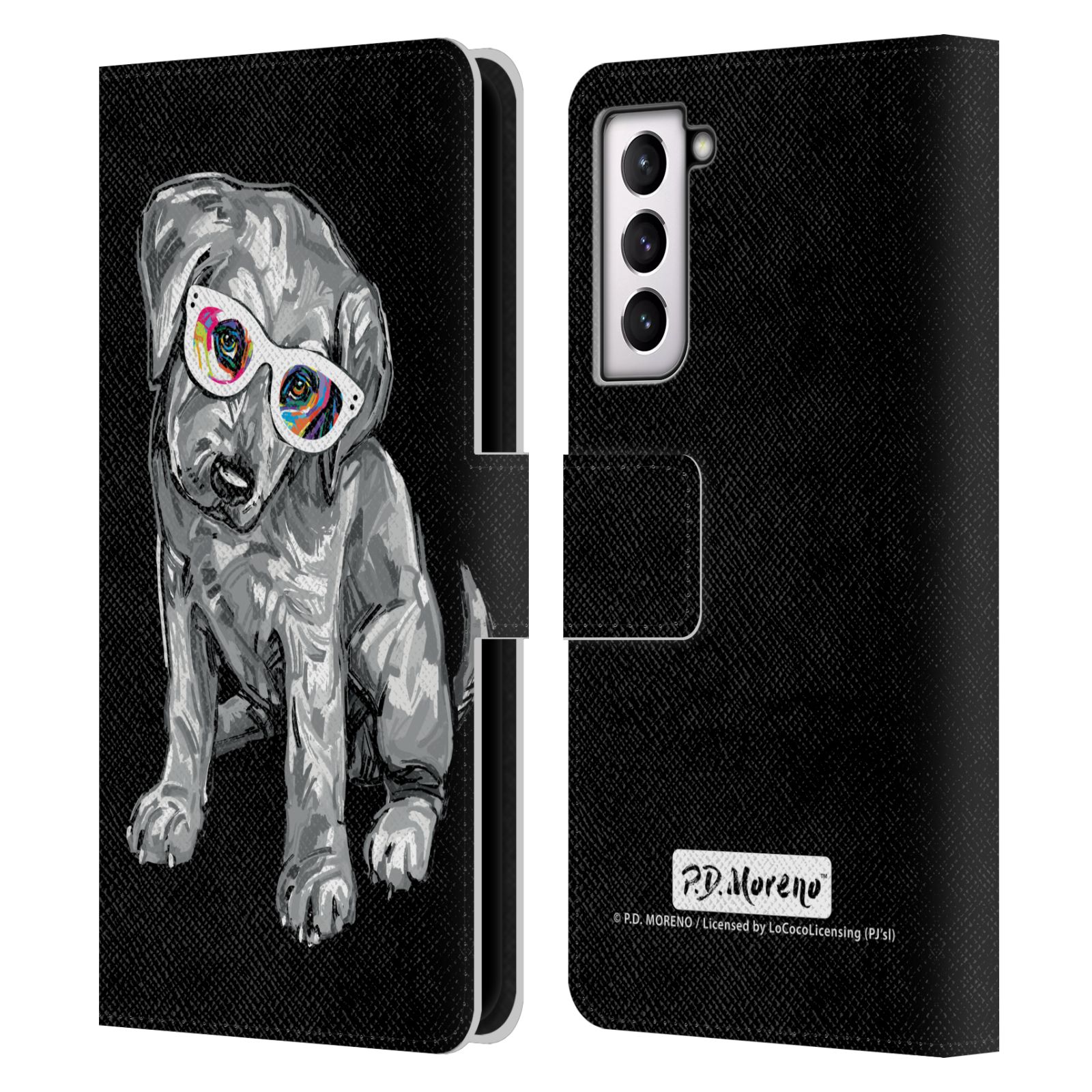Head Case Designs Leder-Hülle Für Kindle Paperwhite 5 (2021) – P.D. Moreno Labrador Motiv