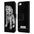 thumbnail image 1 of Head Case Designs Officially Licensed P.D. Moreno Black And White Dogs Labrador Retriever Leather Book Wallet Case Cover Compatible with Apple iPhone 6 / iPhone 6s, 1 of 6