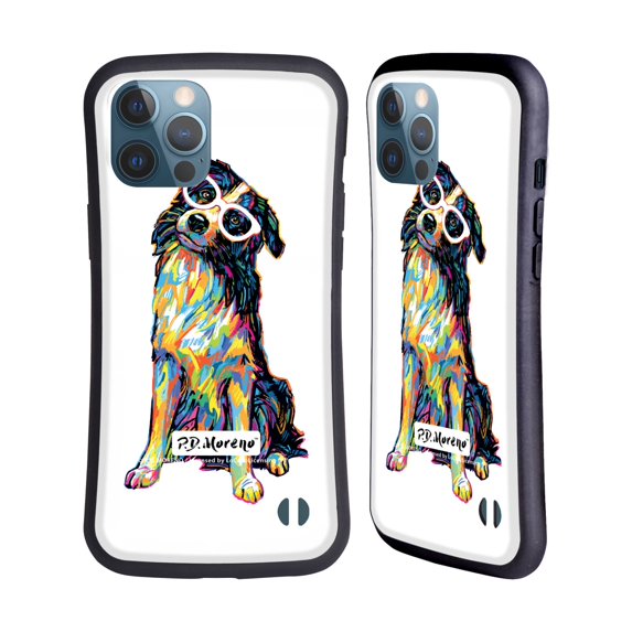 Head Case Designs Officially Licensed P.D. Moreno Dogs Border Collie Hybrid Case Compatible with Apple iPhone 12 Pro Max
