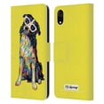 thumbnail image 1 of Head Case Designs Officially Licensed P.D. Moreno Dogs Border Collie Leather Book Wallet Case Cover Compatible with Apple iPhone XR, 1 of 6