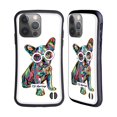 thumbnail image 1 of Head Case Designs Officially Licensed P.D. Moreno Dogs French Bulldog Hybrid Case Compatible with Apple iPhone 14 Pro, 1 of 7
