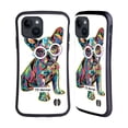thumbnail image 1 of Head Case Designs Officially Licensed P.D. Moreno Dogs French Bulldog Hybrid Case Compatible with Apple iPhone 15, 1 of 7