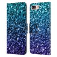 thumbnail image 1 of Head Case Designs Officially Licensed PLdesign Glitter Sparkles Aqua Blue Leather Book Wallet Case Cover Compatible with Apple iPhone 7 Plus / iPhone 8 Plus, 1 of 6