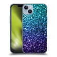 thumbnail image 1 of Head Case Designs Officially Licensed PLdesign Glitter Sparkles Aqua Blue Soft Gel Case Compatible with Apple iPhone 14 Plus, 1 of 7