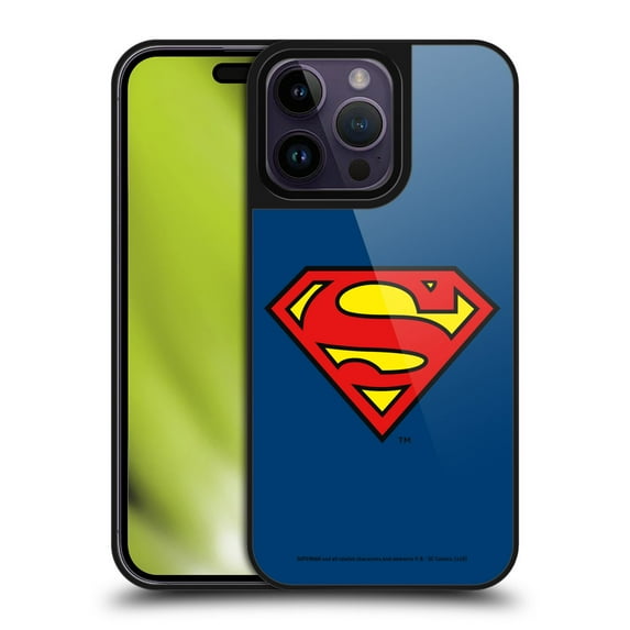 Head Case Designs Superman DC Comics Logos Classic Gel Armour Case For Apple iPhone 14 Pro Max