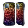 thumbnail image 1 of Head Case Designs Officially Licensed PLdesign Glitter Sparkles Rainbow Hybrid Case Compatible with Apple iPhone 13, 1 of 7