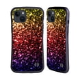 thumbnail image 1 of Head Case Designs Officially Licensed PLdesign Glitter Sparkles Rainbow Hybrid Case Compatible with Apple iPhone 15 Plus, 1 of 7