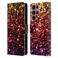 thumbnail image 1 of Head Case Designs Officially Licensed PLdesign Glitter Sparkles Rainbow Leather Book Wallet Case Cover Compatible with Samsung Galaxy S22 Ultra 5G, 1 of 6