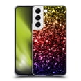 thumbnail image 1 of Head Case Designs Officially Licensed PLdesign Glitter Sparkles Rainbow Soft Gel Case Compatible with Samsung Galaxy S22 5G, 1 of 7