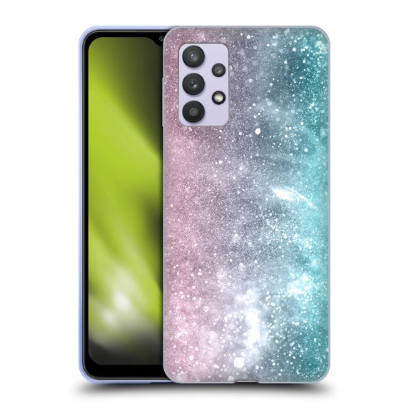 Head Case Designs Officially Licensed PLdesign Sparkly Coral Sea Pink Soft Gel Case Compatible with Samsung Galaxy A32 5G / M32 5G (2021)