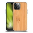 thumbnail image 1 of Head Case Designs Officially Licensed PLdesign Wood And Rust Prints Light Brown Bamboo Soft Gel Case Compatible with Apple iPhone 14 Pro Max, 1 of 7