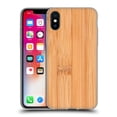 thumbnail image 1 of Head Case Designs Officially Licensed PLdesign Wood And Rust Prints Light Brown Bamboo Soft Gel Case Compatible with Apple iPhone X / iPhone XS, 1 of 7