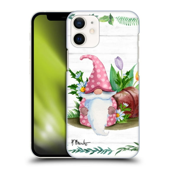 Head Case Designs Officially Licensed Paul Brent Wilderness Spring Gnome Hard Back Case Compatible with Apple iPhone 12 Mini