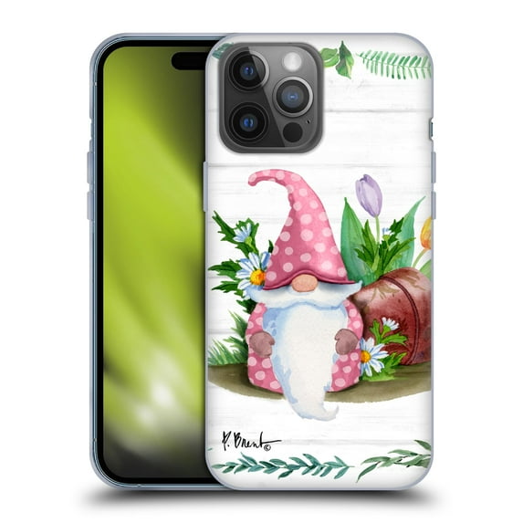 Head Case Designs Officially Licensed Paul Brent Wilderness Spring Gnome Soft Gel Case Compatible with Apple iPhone 14 Pro Max