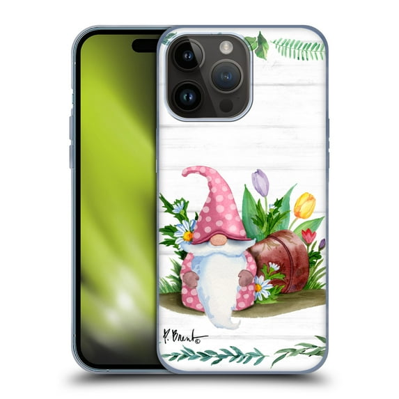Head Case Designs Officially Licensed Paul Brent Wilderness Spring Gnome Soft Gel Case Compatible with Apple iPhone 15 Pro Max