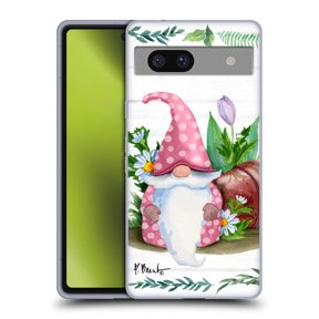 Head Case Designs Officially Licensed Paul Brent Wilderness Spring Gnome Soft Gel Case Compatible with Google Pixel 7a