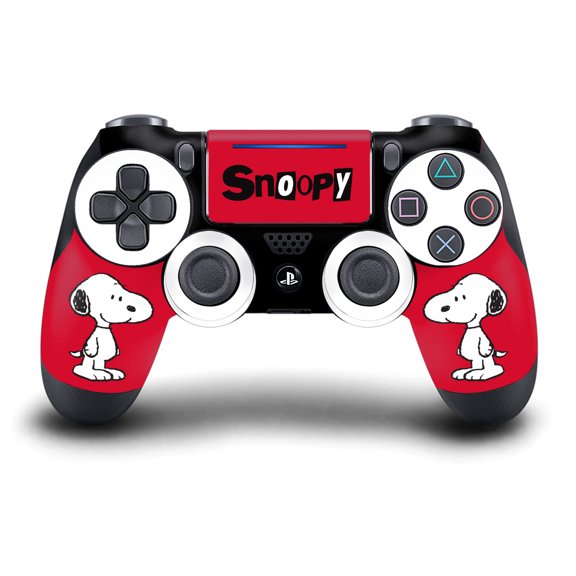 Head Case Designs Officially Licensed Peanuts Character Graphics Snoopy Vinyl Sticker Skin Decal Cover Compatible with Sony DualShock 4 Controller