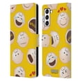 thumbnail image 1 of Head Case Designs Officially Licensed Peanuts Character Patterns Charlie Brown Leather Book Wallet Case Cover Compatible with Samsung Samsung Galaxy S21+ 5G, 1 of 6