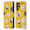 thumbnail image 1 of Head Case Designs Officially Licensed Peanuts Character Patterns Charlie Brown Leather Book Wallet Case Cover Compatible with Samsung Galaxy S22 Ultra 5G, 1 of 6