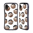 thumbnail image 1 of Head Case Designs Officially Licensed Peanuts Character Patterns Franklin Hybrid Case Compatible with Apple iPhone XR, 1 of 7
