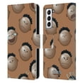 thumbnail image 1 of Head Case Designs Officially Licensed Peanuts Character Patterns Franklin Leather Book Wallet Case Cover Compatible with Samsung Galaxy S21 5G, 1 of 6